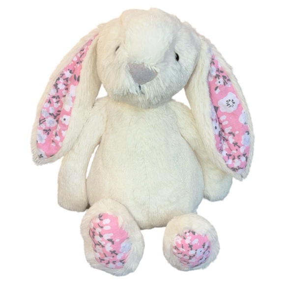 Jellycat BLOSSOM CHERRY BUNNY Small 8" Retired Authentic Plush Stuffed Animal - Picture 1 of 8
